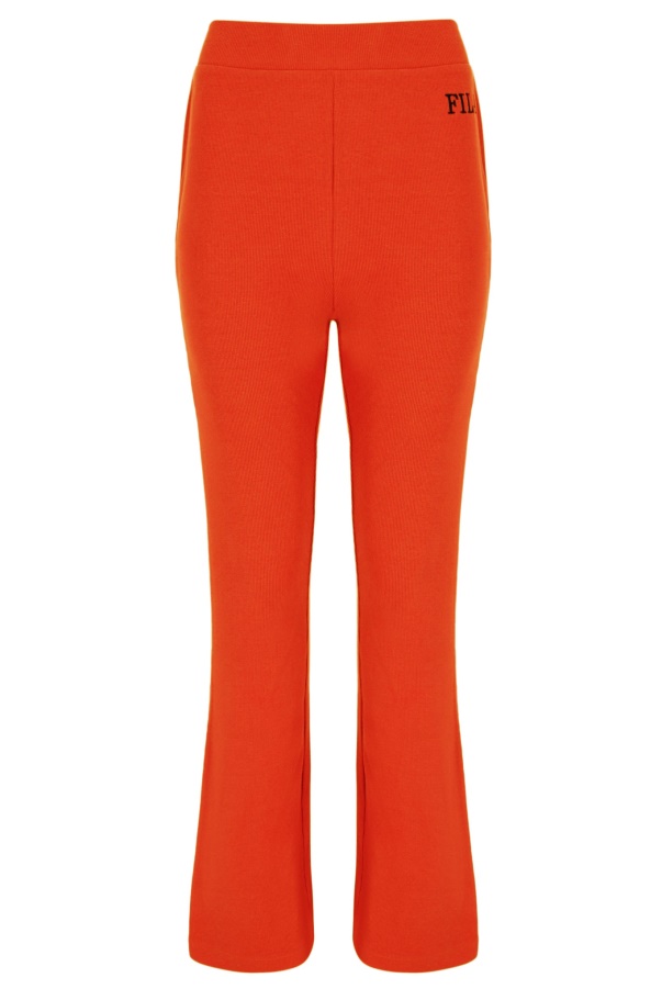 Luna Womens Thick Rib Flared Trouser Fila