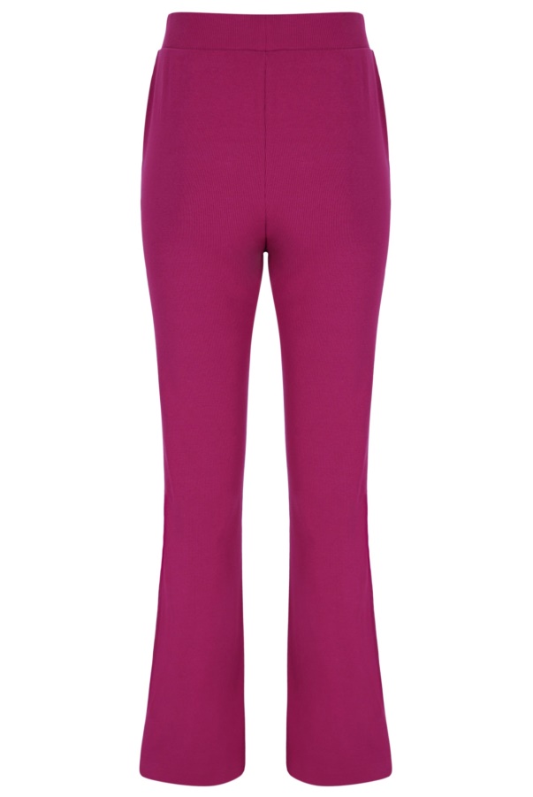 Fila Luna Womens Thick Rib Flared Trouser