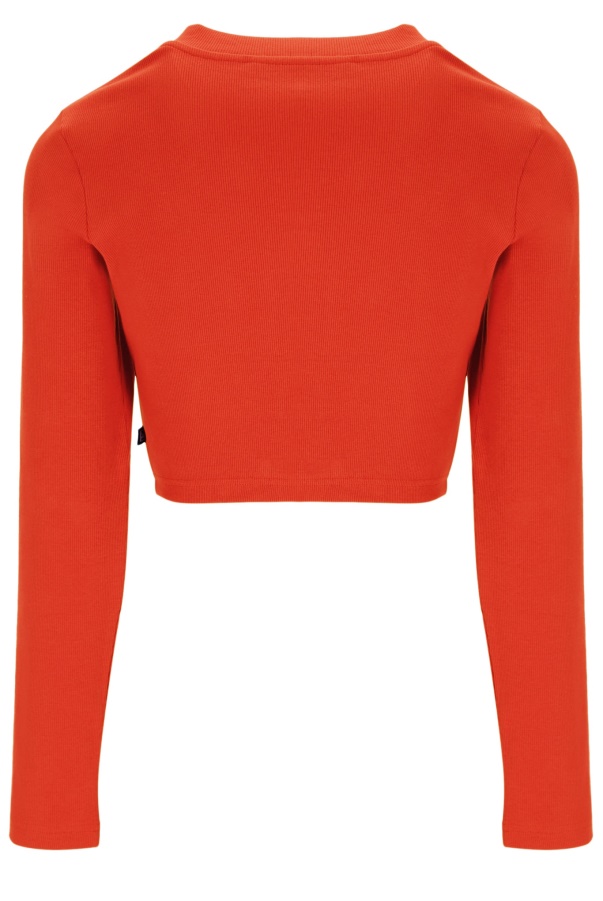 Fila Zara Womens Thick Rib Crop Fashion Cardigan