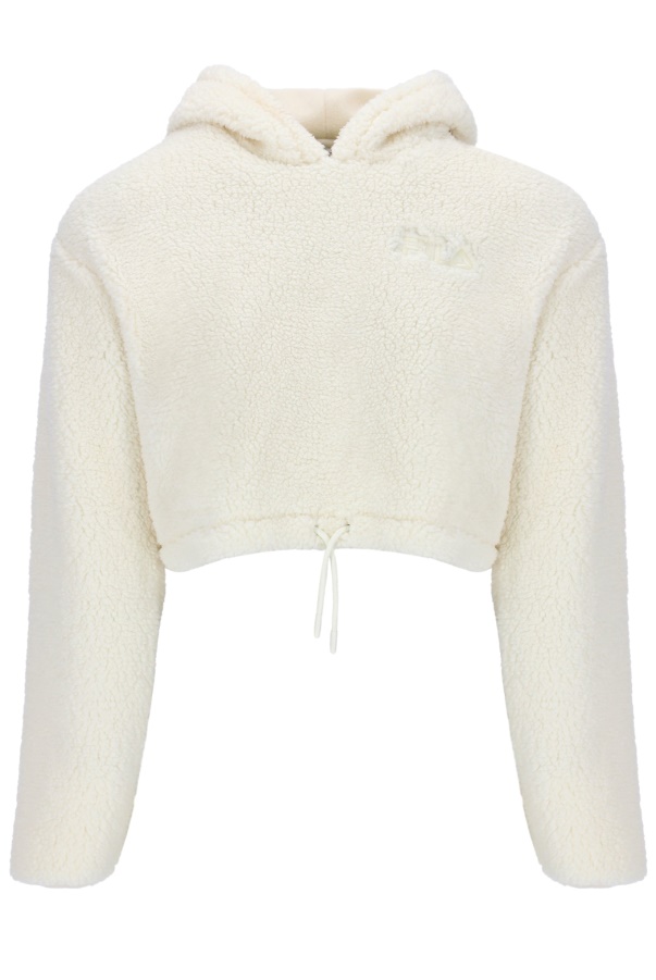 Fila Abbey Cropped Fleece Hoodie