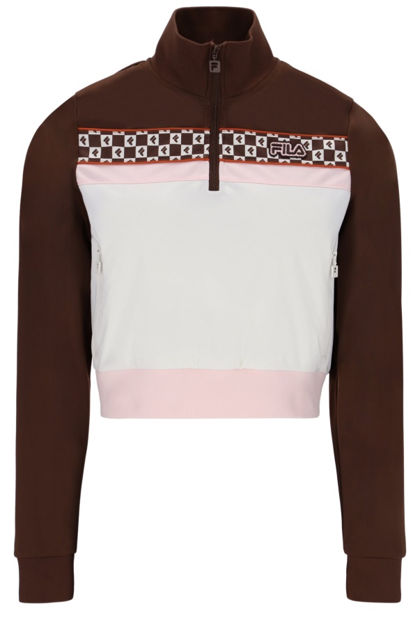 Fila Laura 1/4 Zip Print Track Top