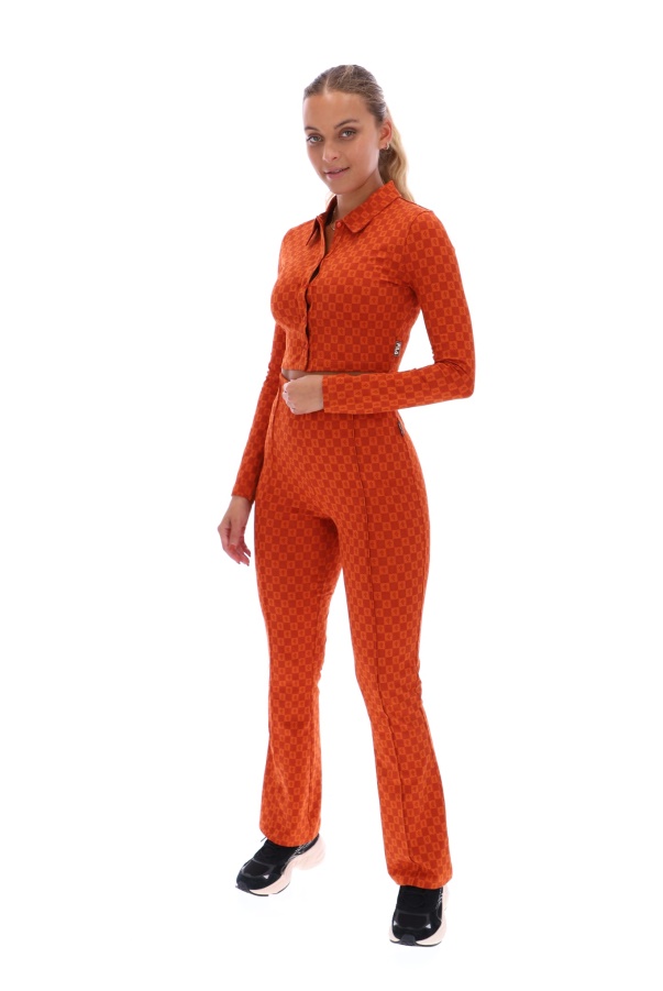 Dawn Cropped Polo Shirt Fila