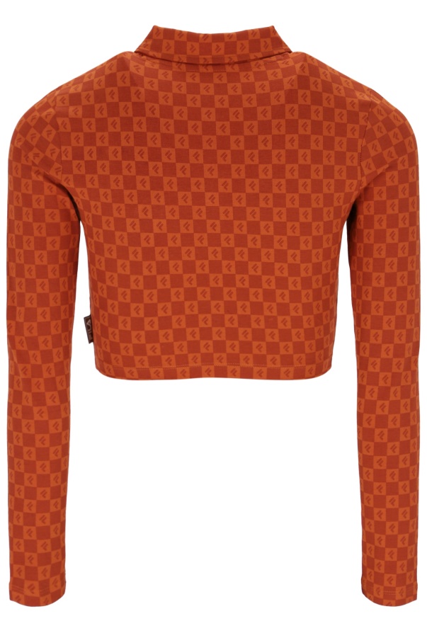 Dawn Cropped Polo Shirt Fila