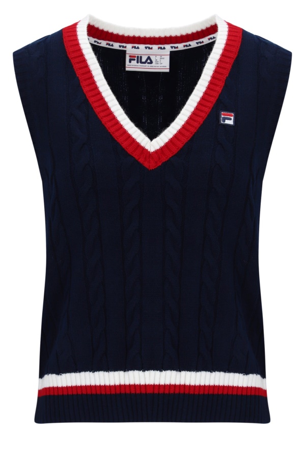 Fila Sally Cable Knit Tank Top