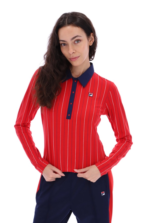 Jada Long Sleeve BB1 Polo Top Fila
