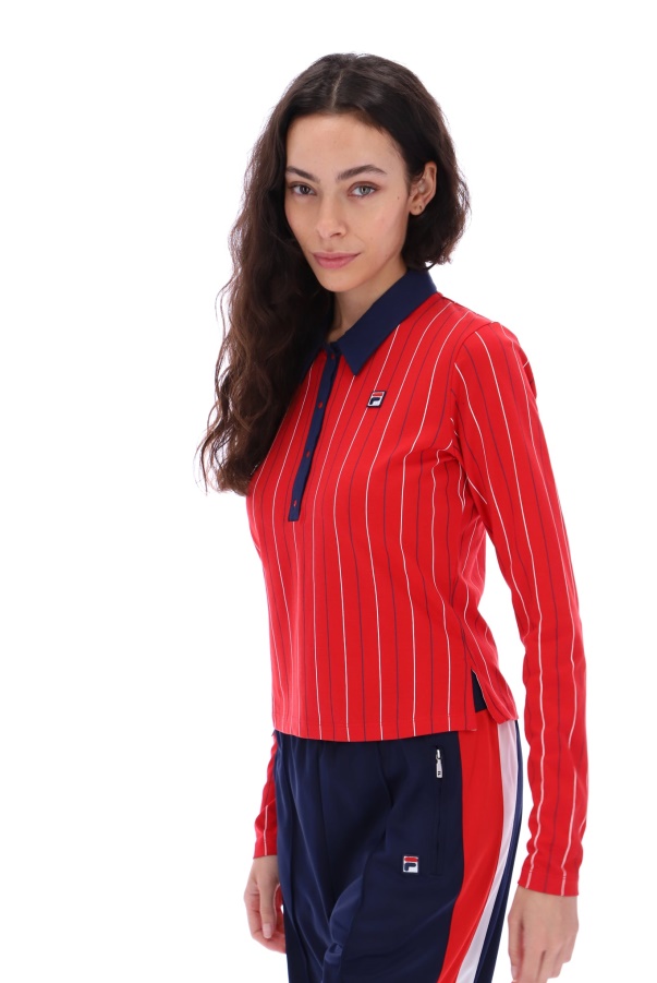 Jada Long Sleeve BB1 Polo Top Fila