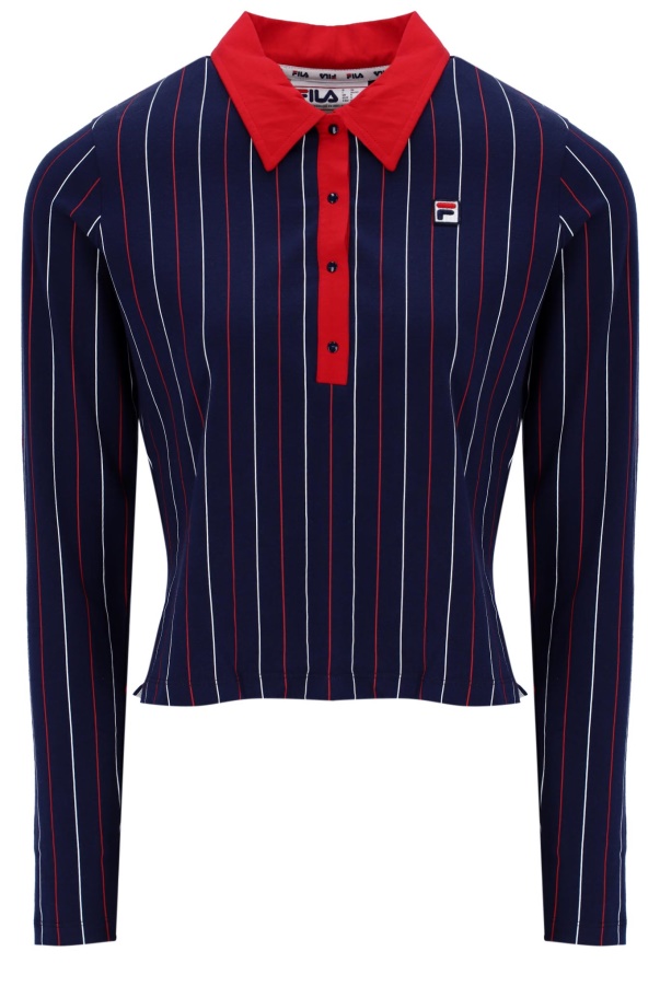 Fila Jada Long Sleeve BB1 Polo Top