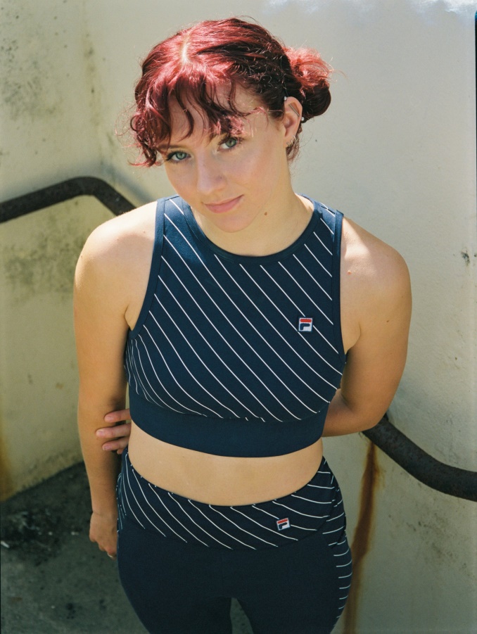 Fila Karla Pin Striped Bra Top