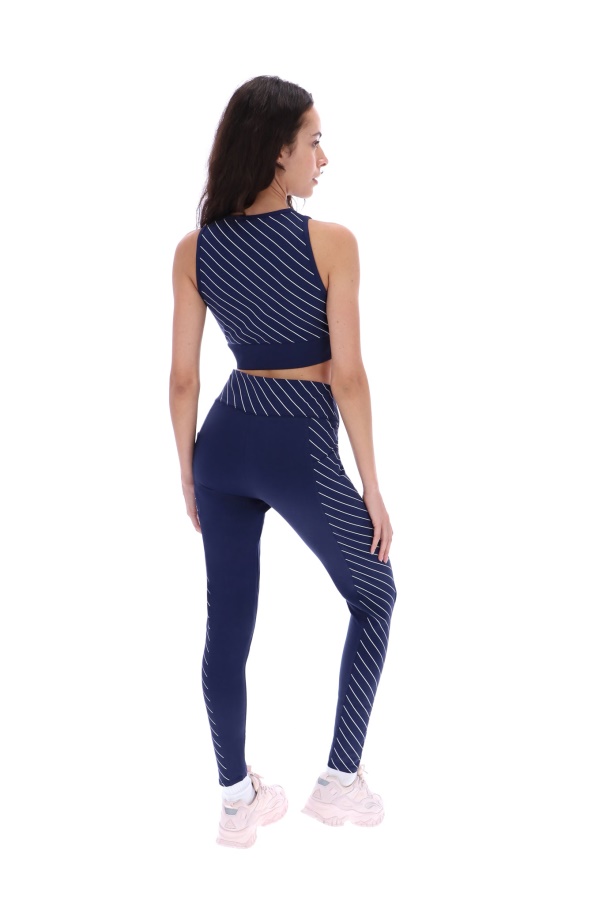 Fila Karla Pin Striped Bra Top