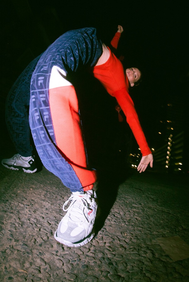 Helen Velour Jogger Fila