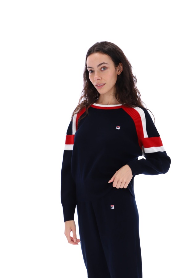 Frankie Knit Crew Jumper Fila